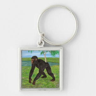 Chimpanzee Schlüsselanhänger