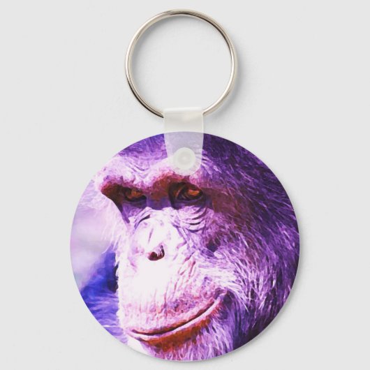 Chimpanzee Schlüsselanhänger (Vorderseite)