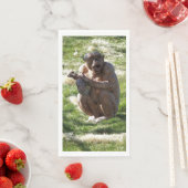 CHIMPANZEE SERVIETTE (Beispiel)