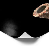 Chimpanzee steampunk style poster (Ecke)