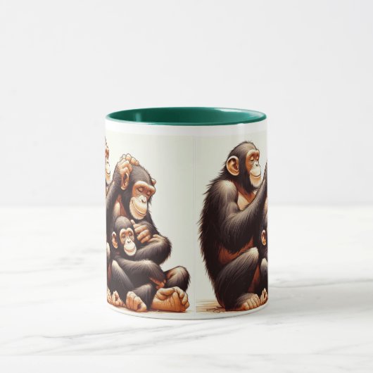 Chimpanzee Tasse (Zentrum)