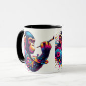 Chimpanzee Tasse (Vorderseite Links)