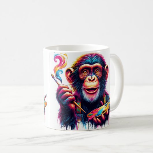 Chimpanzee Tasse (VorderseiteRechts)