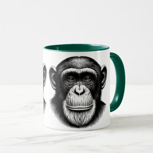 Chimpanzee Tasse (VorderseiteRechts)