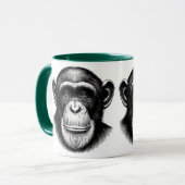 Chimpanzee Tasse (Vorderseite Links)