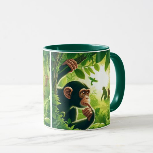 Chimpanzee Tasse (VorderseiteRechts)