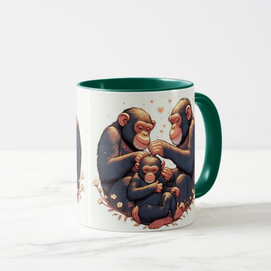 Chimpanzee Tasse (VorderseiteRechts)