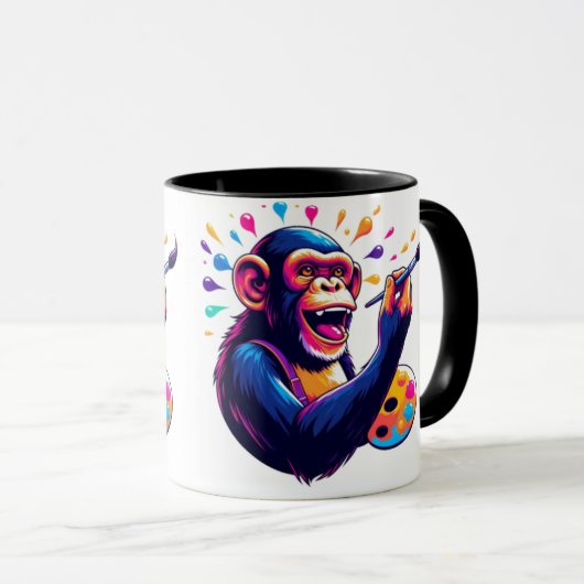 Chimpanzee Tasse (VorderseiteRechts)