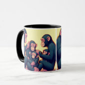 Chimpanzee Tasse (Vorderseite Links)