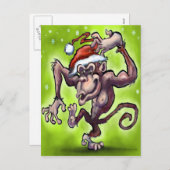 Chimpanzee Weihnachten (Vorne/Hinten)