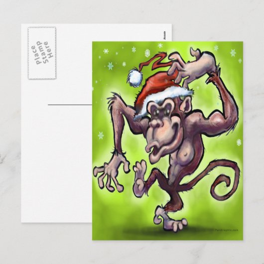 Chimpanzee Weihnachten (Vorne/Hinten)