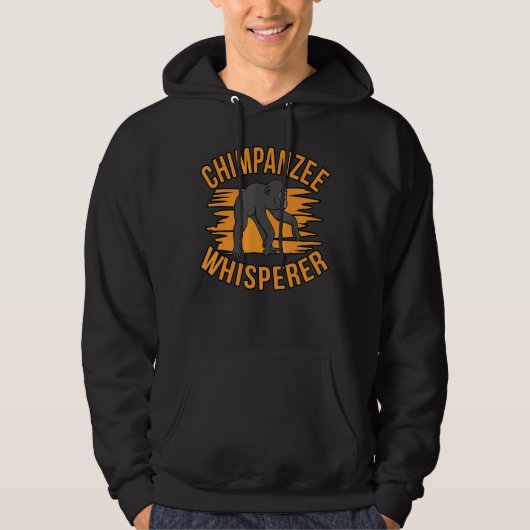 Chimpanzee Whisperer Hoodie (Vorderseite)