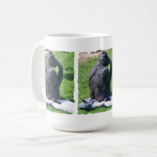 CHIMPANZEES KAFFEETASSE (Vorderseite Links)