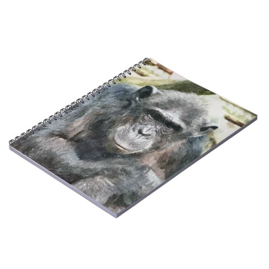 CHIMPANZEES NOTIZBLOCK (Linke Seite)