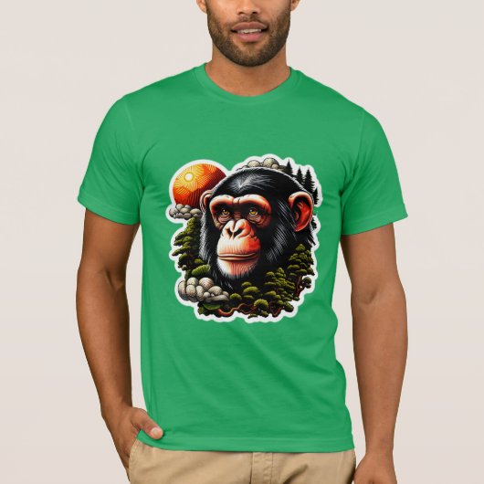 CHIMPANZEI 7 T-Shirt (Vorderseite)