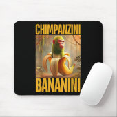 Chimpanzini Bananini Italienisch Brainrot Meme Boy Mousepad (Mit Mouse)