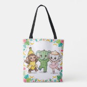 Chimpanzini Bananini Jungle Party Tote Tasche (Rückseite)