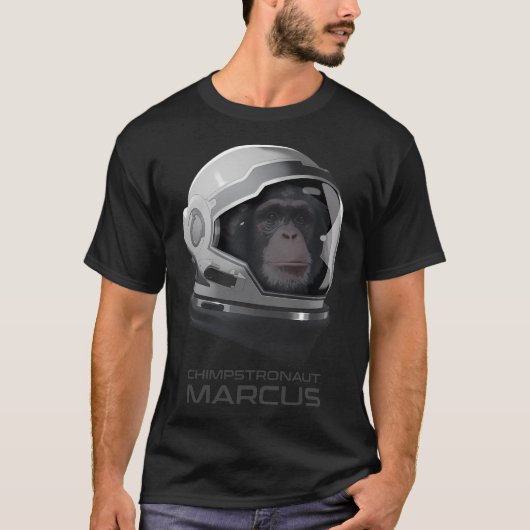 Chimpstronaut Marcus T-Shirt (Vorderseite)