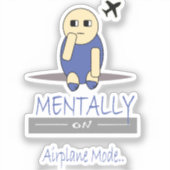 Chimy Mood Aufkleber (Vorderseite)