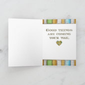 Chin Up, Buttercup - Grußkarte Karte (Innenseite)