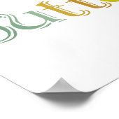 Chin Up Buttercup Poster (Ecke)