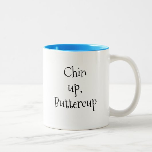 Chin Up, Buttercup Tasse (Rechts)