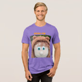 Chin-up Charlie Tri-Blend Shirt (Vorderseite voll)