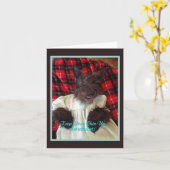 Chin Up Karte (Gelbe Blume)