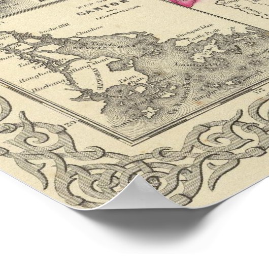 China 10 poster (Ecke)