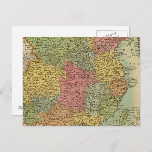 China 11 postkarte (Vorne/Hinten)