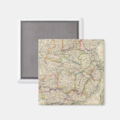 China 12 magnet (Vorderseite/Rückseite)