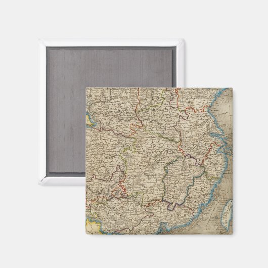 China 12 magnet (Vorderseite/Rückseite)