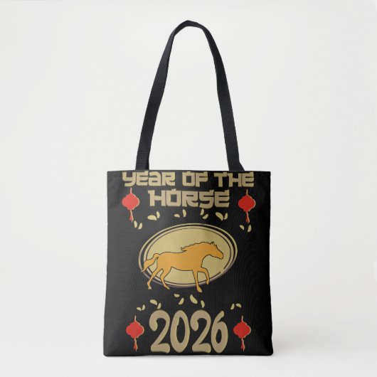 china 2026 Jahr des Pferdes Tasche (Vorderseite)