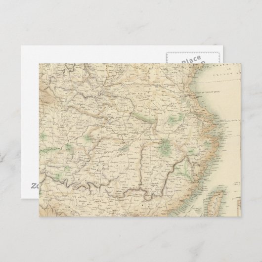 CHINA 2 POSTKARTE (Vorne/Hinten)