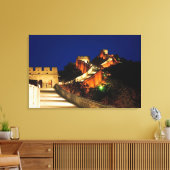 China, Abtreibung, große Mauer, Sicht auf Leinwanddruck (Insitu (Wohnzimmer))