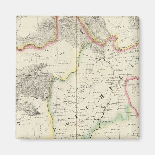 China, Asien 59 Magnet (Vorne)