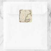 China, Asien 87 Quadratischer Aufkleber (Tasche)