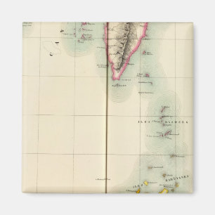 China, Asien 99 Magnet