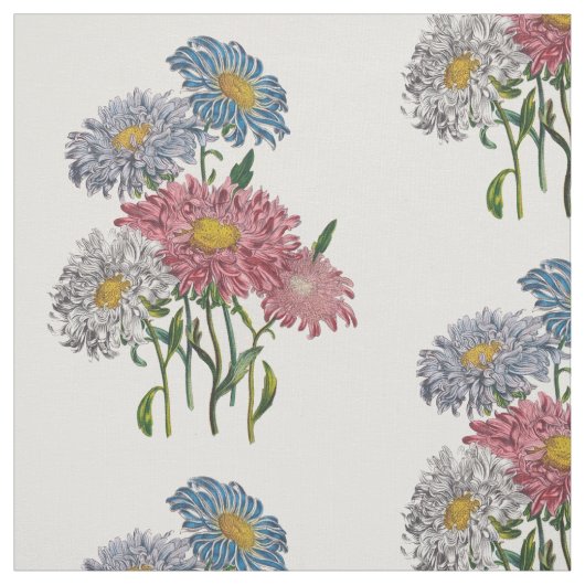 China Asters Stoff (Muster)
