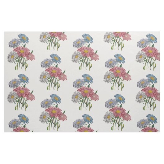 China Asters Stoff (Fat Quarter (45,7 x 55,9 cm))