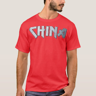 China aus Schwermetall T-Shirt