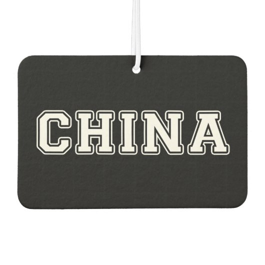 China Autolufterfrischer (Vorderseite)