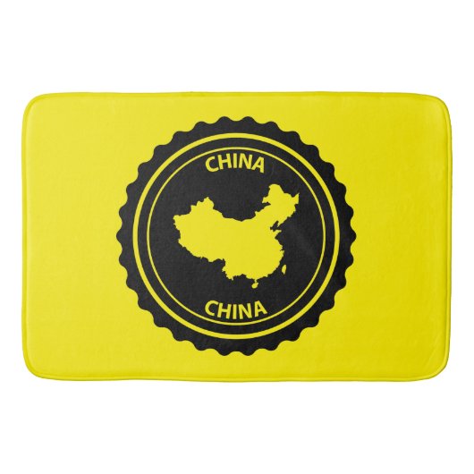 China Badematte (Vorderseite)