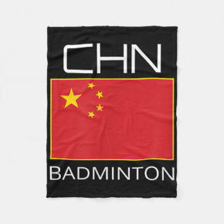 China Badminton Team Fan Geschenk Chinesisch Athle Fleecedecke