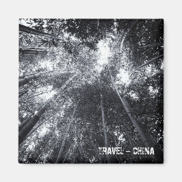 China, Bambuswald (Kühlschrankmagnet) Magnet