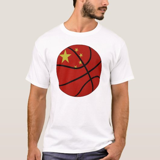 China-Basketball-T - Shirt (Vorderseite)