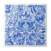 China blaue Keramik/Untersetzer Fliese (Vorderseite)