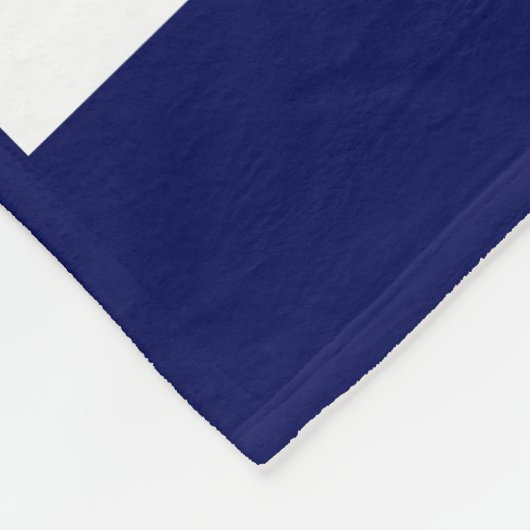 China Blue Fleecedecke (Ecke)