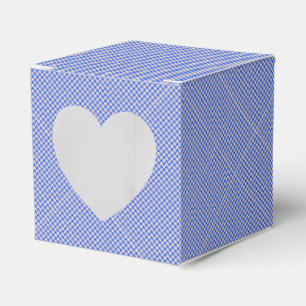 China Blue Houndstooth Geschenkbox Geschenkschachtel