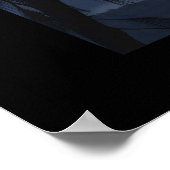 China Blue Poster (Ecke)